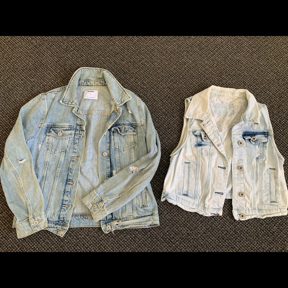 Old Navy Jacket & Vanity Vest